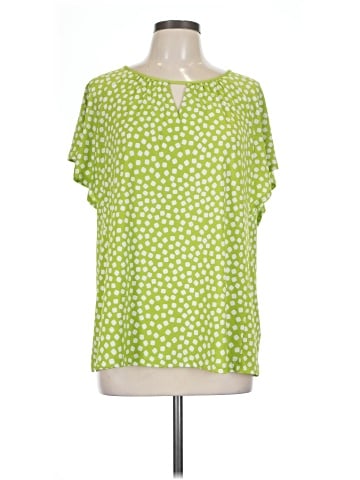 Susan Graver Short Sleeve Blouse (view 1)