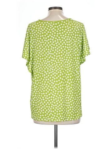 Susan Graver Short Sleeve Blouse (view 2)