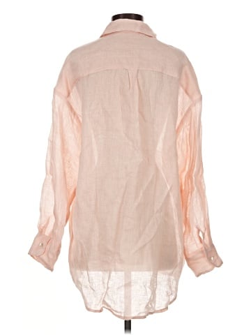 Vitamin A 3/4 Sleeve Button-Down Shirt (view 2)