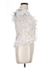 Akira 100% Polyester White Sleeveless Blouse Size L - photo 4