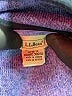 L.L.Bean 100% Polyester Blue Track Jacket Size 10 - 12 - photo 3