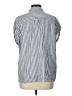 Orvis Stripes Blue Short Sleeve Button-Down Shirt Size L - photo 2