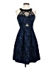 En Focus Studio Blue Cocktail Dress Size 4 - photo 1