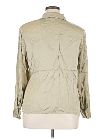 Jones New York Long Sleeve Silk Top (view 2)