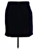 Akira 100% Polyester Solid Blue Formal Skirt Size L - photo 2