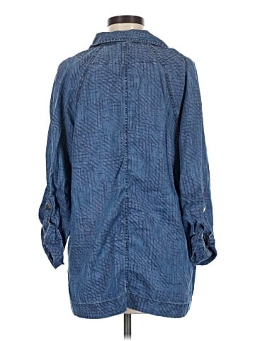 Tart Collections 3/4 Sleeve Button-Down Shirt (view 2)