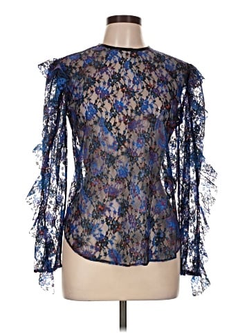Sandro Long Sleeve Blouse (view 1)