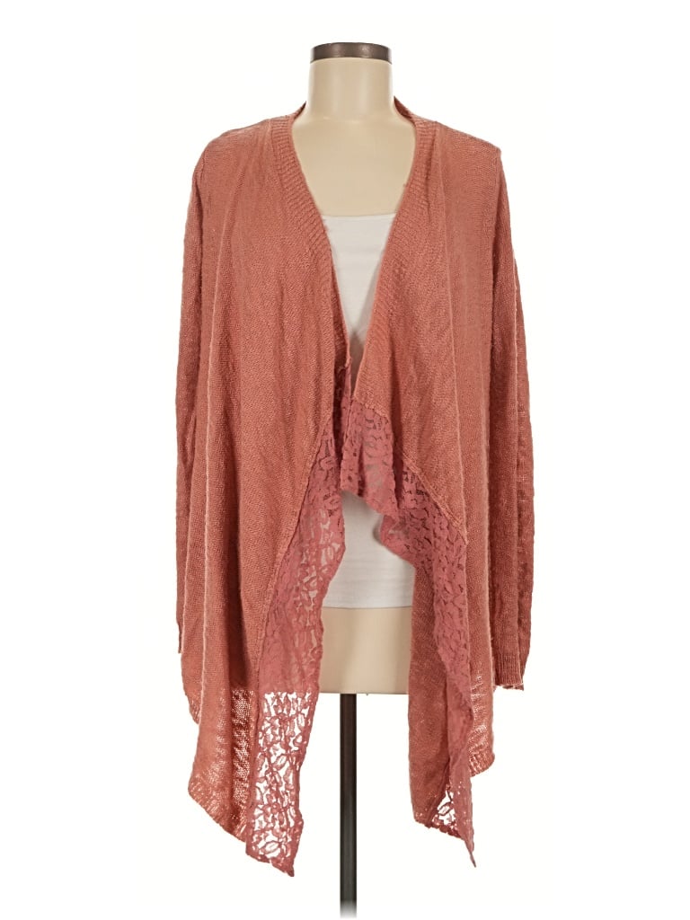 Pre-owned Pink Republic Cardigan Sweater In Orange