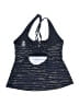 Title Nine Tweed Blue Swimsuit Top Size L - photo 2
