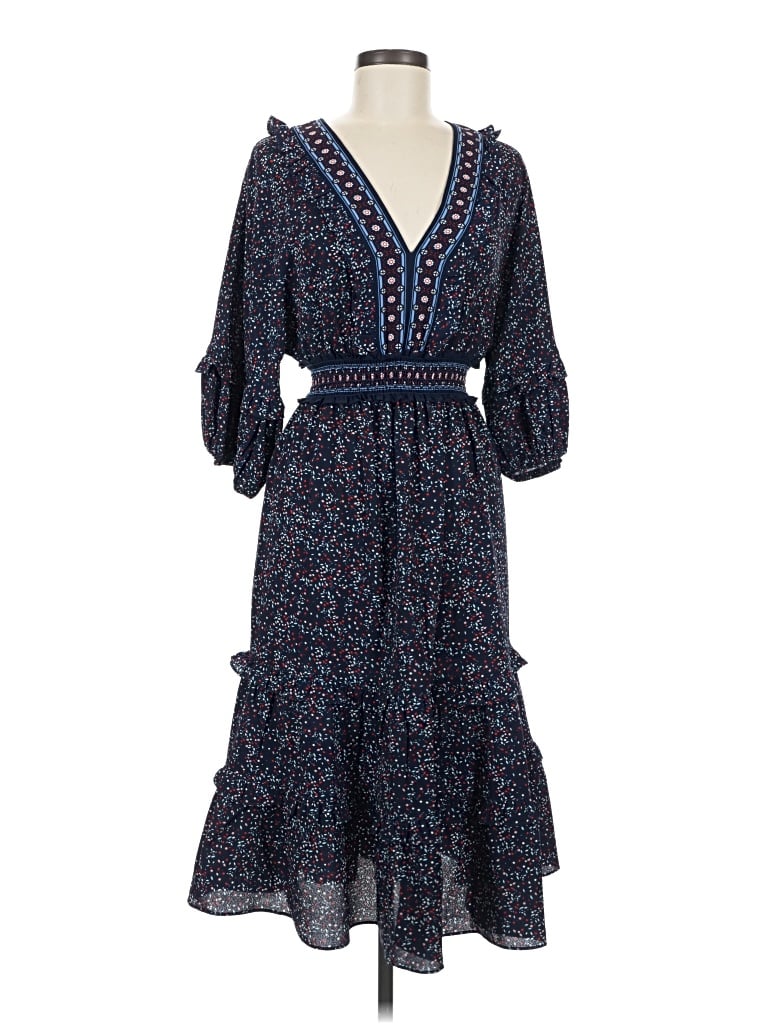 Max Studio Casual Dress In Blue