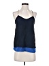 Tibi 100% Silk Blue Sleeveless Top Size 0 - photo 1