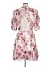 Missguided 100% Polyester Floral Pink Cocktail Dress Size 10 - photo 2