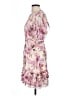 Missguided 100% Polyester Floral Pink Cocktail Dress Size 10 - photo 5