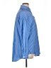 HOTOUCH Stripes Blue Long Sleeve Blouse Size XL - photo 4