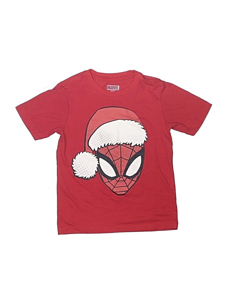 Pre-owned Marvel Kids' Short Sleeve T-shirt In Red