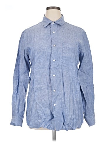 Uniqlo Long Sleeve Button-Down Shirt (view 1)