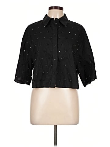 Essentiel Antwerp 3/4 Sleeve Button-Down Shirt (view 1)