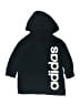 Adidas 100% Cotton Black Pullover Hoodie Size 8 - photo 1