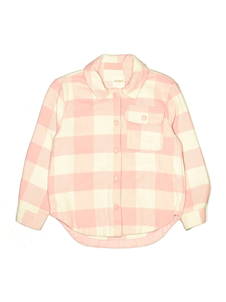 Pre-owned Cat & Jack Kids' Jacket In Pink
