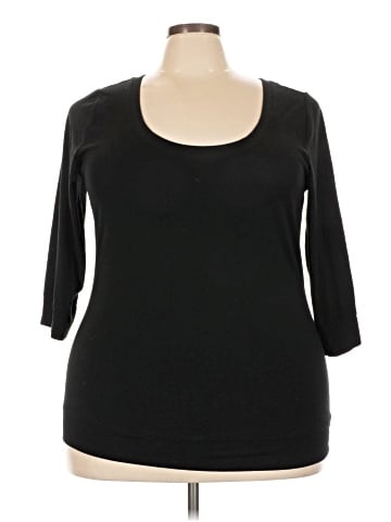 Torrid 3/4 Sleeve T-Shirt (view 1)
