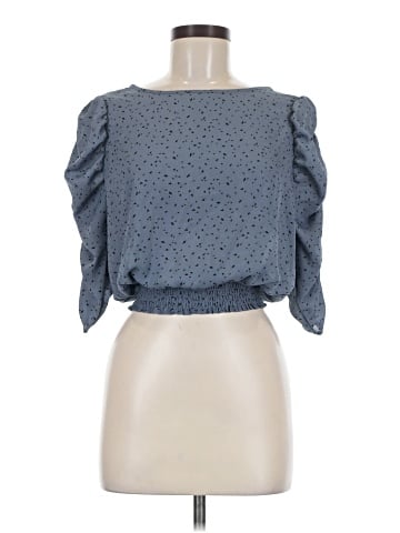 Paper Crane 3/4 Sleeve Blouse (view 1)