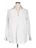 Gap 100% Linen Stripes White Long Sleeve Button-Down Shirt Size XL - photo 1