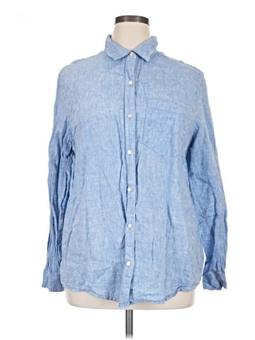 Gap Long Sleeve Button-Down Shirt (view 1)