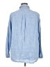 Gap 100% Linen Blue Long Sleeve Button-Down Shirt Size XL - photo 2