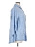 Gap 100% Linen Blue Long Sleeve Button-Down Shirt Size XL - photo 4