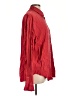 Express 100% Silk Red Long Sleeve Silk Top Size L - photo 4