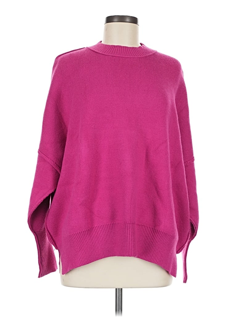 Pre-owned In-loom Pullover Sweater In Pink