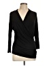 Venus Black 3/4 Sleeve Top Size L - photo 1