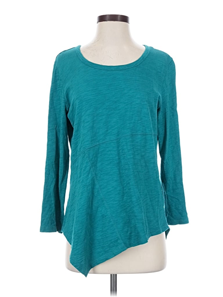 Pre-owned Habitat 3/4 Sleeve T-shirt In Teal