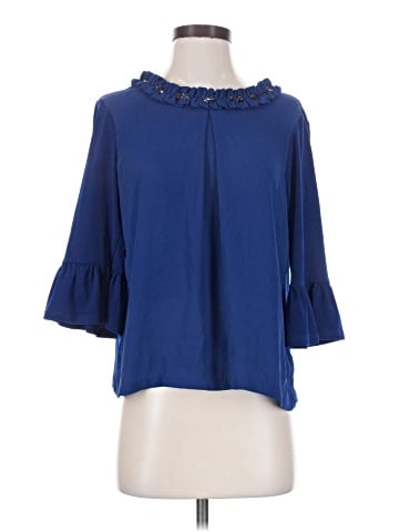 Elle 3/4 Sleeve Blouse (view 1)