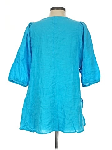 Match Point U.S.A. 3/4 Sleeve Blouse (view 2)