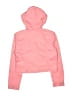 Gap 100% Cotton Solid Pink Jacket Size 2XL (kids) - photo 2