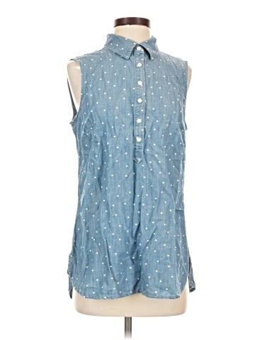 Talbots Outlet Sleeveless Button-Down Shirt (view 1)