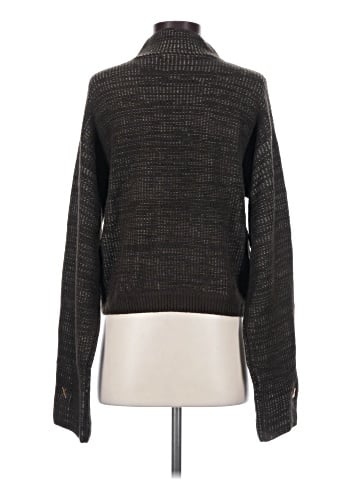 Aqua Turtleneck Sweater (view 2)