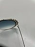 Fendi Silver Blue Round Sunglasses One size - photo 4