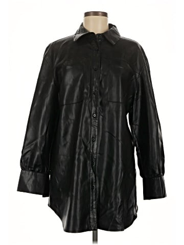 Bagatelle Faux Leather Jacket (view 1)