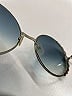 Fendi Silver Blue Round Sunglasses One size - photo 5