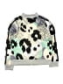 Adidas 100% Polyester Print Gray Track Jacket Size 10 - 12 - photo 2
