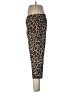 Worthington Animal Print Brown Casual Pants Size 12 - photo 5