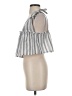 Shein 100% Polyester Gray Sleeveless Blouse Size S - photo 5