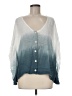 Lost River Blue 3/4 Sleeve Blouse Size M - photo 1