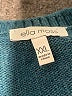 Ella Moss Solid Teal Pullover Sweater Size XXL - photo 7