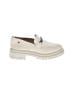 French Connection Silver Ivory Flats Size 9 - photo 1