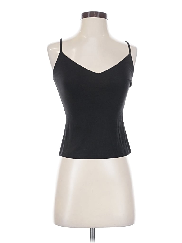 Pre-owned Paige Sleeveless Top Black Sweetheart Neckline Tops