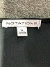 Notations 100% Polyester Black Sleeveless Blouse Size XL - photo 7