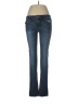 7 For All Mankind 100% Baumwolle Hearts Blue Jeans Size 30 waist - photo 1